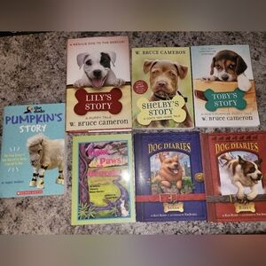 Books - 7 - dog theme - preteen and teen